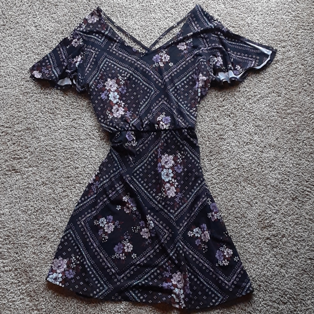 Short Floral Dress